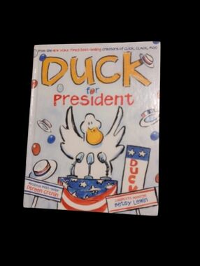 Duck For President Hardcover Kids Book
